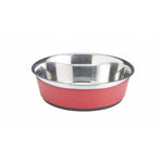 Bild in den Galerie-Viewer laden, Alexandre Marieul Hundenapf mit Lederbezug Rot - Klüngelkram Gut Grambow Fieldsports