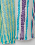 Bild in den Galerie-Viewer laden, Damenschal blau grün Seide - Klüngelkram Indian Affairs