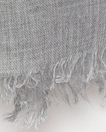 Bild in den Galerie-Viewer laden, Damenschal hellgrau einfarbig Modal - Klüngelkram Indian Affairs