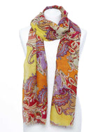 Bild in den Galerie-Viewer laden, Damenschal Paisleymuster bunt - Klüngelkram Indian Affairs