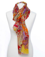 Bild in den Galerie-Viewer laden, Damenschal Paisleymuster bunt - Klüngelkram Indian Affairs