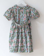 Bild in den Galerie-Viewer laden, Festliches Mädchenkleid geblümt - Klüngelkram Indian Affairs