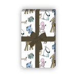 Bild in den Galerie-Viewer laden, Geschenkpapier Bunte Hunde - Klüngelkram Kartenkaufrausch