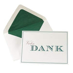 Bild in den Galerie-Viewer laden, Grußkarte "Vielen Dank" mit Umschlag - 5er Set - Druckateur - Klüngelkram Druckateur