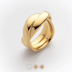 Bild in den Galerie-Viewer laden, Horizon Waves Duo Ring, diverse Modelle - Klüngelkram Paul Hewitt