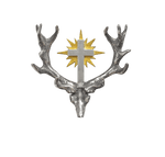 Bild in den Galerie-Viewer laden, Hutanstecker Hubertushirsch - Klüngelkram Jagdabzeichen.com