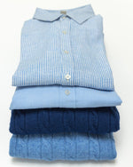 Bild in den Galerie-Viewer laden, Jungen - Hemd blau einfarbig - Klüngelkram Indian Affairs