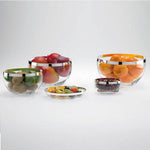 Bild in den Galerie-Viewer laden, Kristallschale mit Feinsilberrand - Klüngelkram Hella Hoene