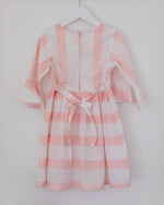 Bild in den Galerie-Viewer laden, Mädchenkleid rosa gestreift festlich - Klüngelkram Indian Affairs