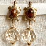 Bild in den Galerie-Viewer laden, Ohrring Schildkröte - Klüngelkram Deja Vue Lebensart