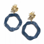 Bild in den Galerie-Viewer laden, Ohrringe Smilla Kardamom - Klüngelkram Perlinen