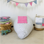 Bild in den Galerie-Viewer laden, Sitzsack Kinderzimmer - Klüngelkram PinkTukTuk