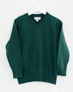 Bild in den Galerie-Viewer laden, Unisex Pullover dunkelgrün Baumwolle - Klüngelkram Indian Affairs