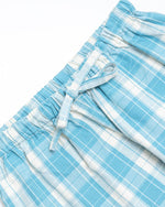 Bild in den Galerie-Viewer laden, Unisex Pyjama blaugrün kariert - Klüngelkram Indian Affairs