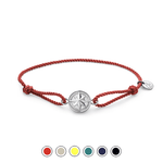 Bild in den Galerie-Viewer laden, Windrose Silver Bracelet, diverse Farben - Klüngelkram Paul Hewitt