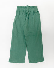 Unisex-Hose aus mintfarbigem Baumwoll-Musselin