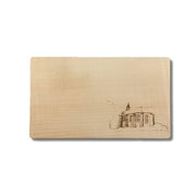 Ahorn Brett mit Fotogravur , individualisierbar - StadtLandHolz - Klüngelkram Stadtlandholz