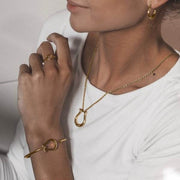 Armreif Shackle Gold, diverse Modelle - Klüngelkram Paul Hewitt