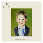 Die Kinder oder Enkel in Öl auf bester belgischer Leinwand - individualisierbar. - Klüngelkram Galerie von Hobe