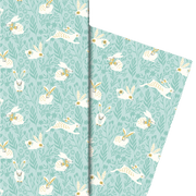 Geschenkpapier Hasen - Klüngelkram Kartenkaufrausch