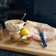 Geschirrtuch rot - Klüngelkram PinkTukTuk