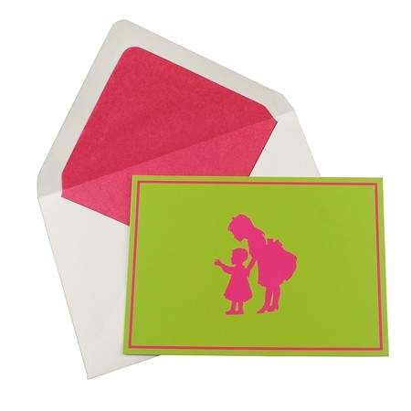 Grußkarte "Schwestern" mit Umschlag - 5er Set - Druckateur - Klüngelkram Druckateur