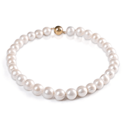 Halskette Birgitta Kokos - Klüngelkram Perlinen