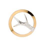 Jagdabzeichen Rehgehörn - Klüngelkram Jagdabzeichen.com