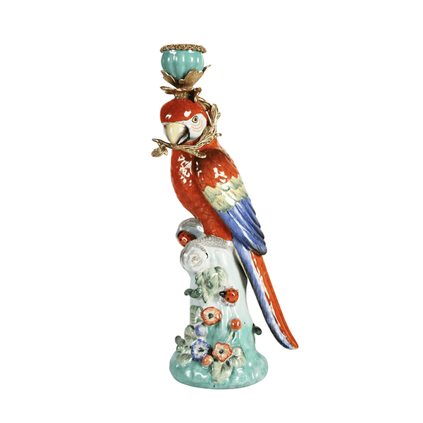 Kerzenleuchter Papagei - Klüngelkram Deja Vue Lebensart