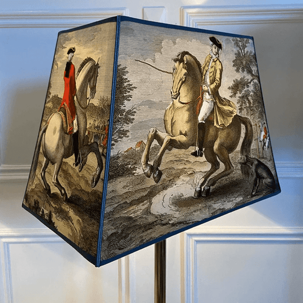 Lampenschirm Cavalier vert - Klüngelkram Deja Vue Lebensart