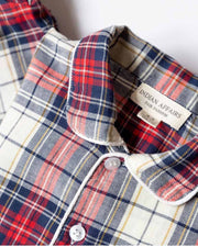Mädchen Pyjama rot kariert - Klüngelkram Indian Affairs