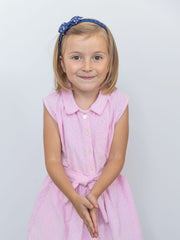 Mädchenkleid Cord Rosa Polkadots - Klüngelkram Indian Affairs