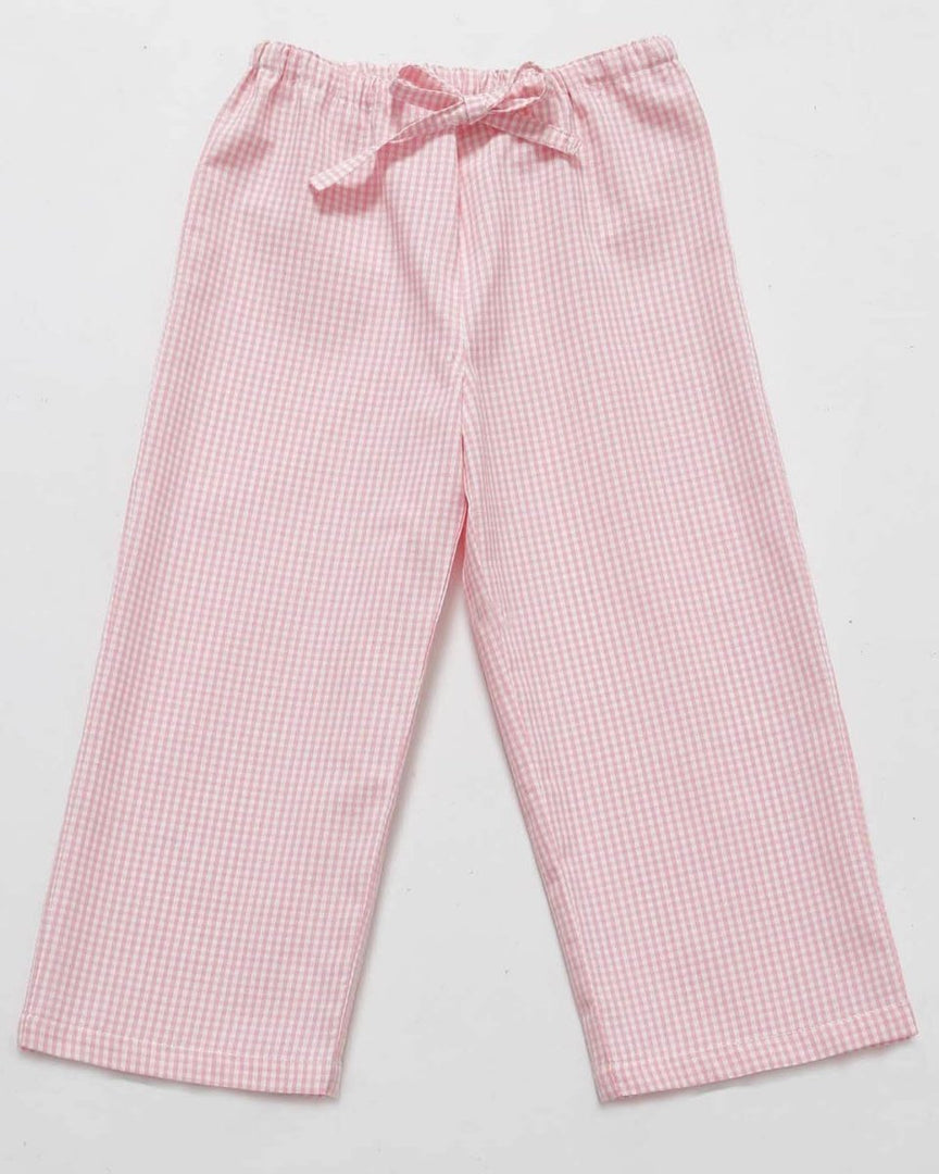 Mädchenpyjama rosa Vichy - Klüngelkram Indian Affairs