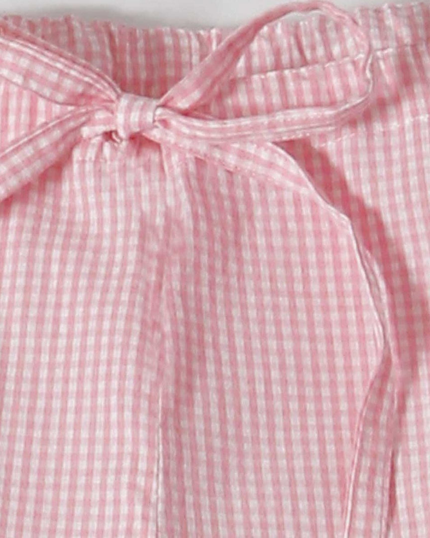 Mädchenpyjama rosa Vichy - Klüngelkram Indian Affairs