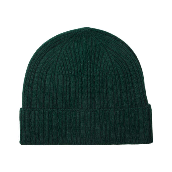 Mütze mit Rippstrick aus Cashmere - Klüngelkram Etiql