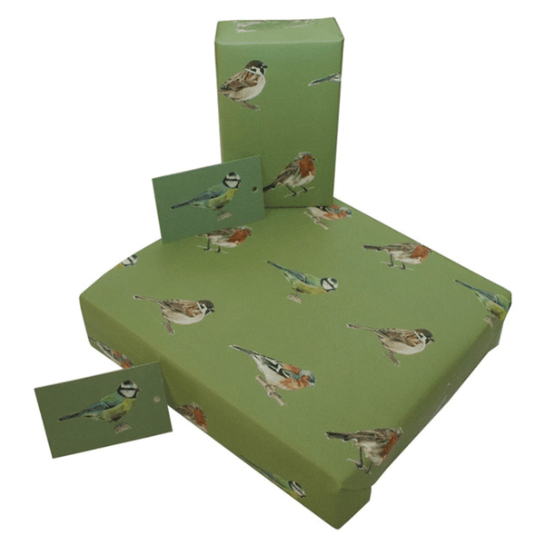 Native Vögel Geburtstag - / Geschenkverpackung, diverse Modelle - Rewrapped - Klüngelkram Rewrapped