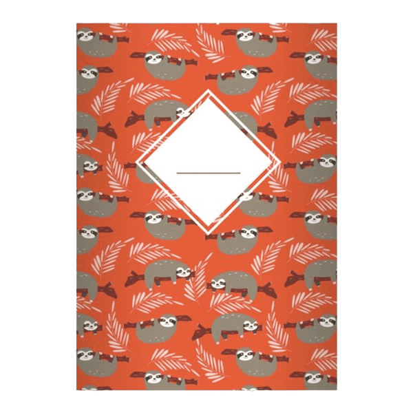 Notizheft Faultier - Klüngelkram Kartenkaufrausch