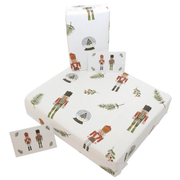 Nussknacker Zinnsoldaten weiß, Weihnachts - /Geburtstags - / Geschenkverpackung, diverse Modelle - Klüngelkram Rewrapped