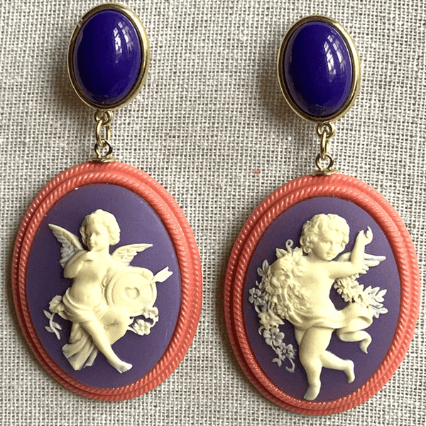 Ohrringe Engel Stecker - Klüngelkram Deja Vue Lebensart