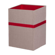 Papierkorb mit rotem Band - Klüngelkram Allesklarschiff