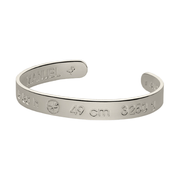 Personalisiertes Armspange Sweet - Klüngelkram Ancrage