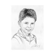 Portraitzeichnungen in Kohle - Klüngelkram Claudia Frisch