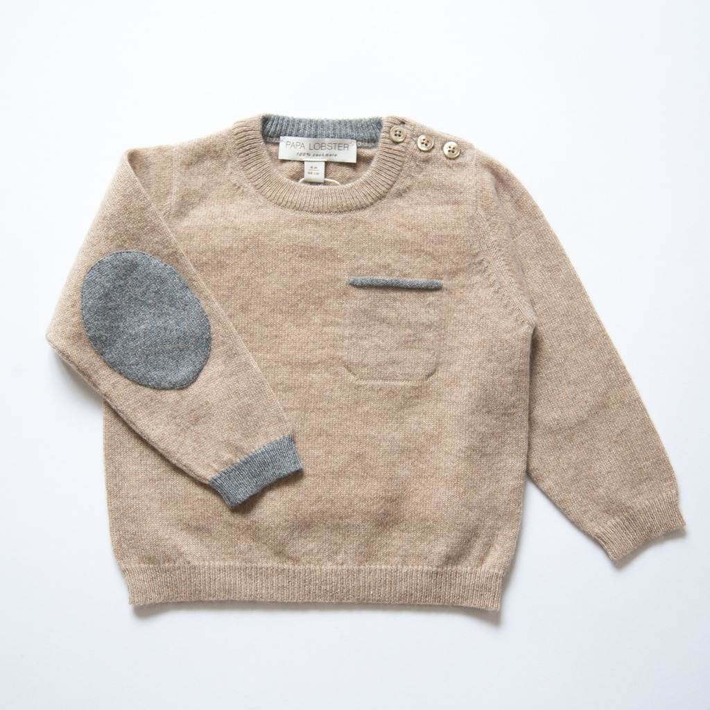 Pullover Mit Ellenbogen Patches Pullover Mit Ellenbogen-Patches