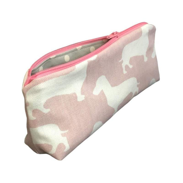 Schlampermäppchen, Kosmetiktäschchen Dackel, diverse Modelle - Klüngelkram Rines Welt