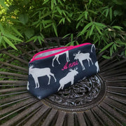 Schlampermäppchen, Kosmetiktäschchen Elch, diverse Modelle, individualisierbar - Klüngelkram Rines Welt