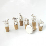 Silber Flaschenkorken (925er Silber), diverse Modelle, individualisierbar - Silberwense - Klüngelkram Silberwense