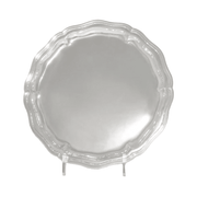 Silbertablett Chippendale - Klüngelkram Hella Hoene