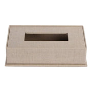 Taschentuchbox aus Leinen - Klüngelkram Etiql