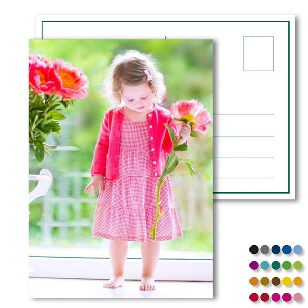 Weihnachts - Postkarte Foto auf ganzer Fläche  A6 hoch, individualisierbar - Druckateur - Klüngelkram Druckateur