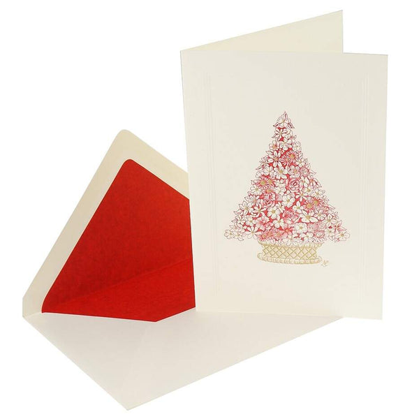 Weihnachtskarte Stahlstich B6 - Klüngelkram Druckateur